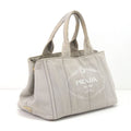 Prada Tote Canapa Light Gray