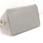 Prada Tote Canapa Light Gray — view 5