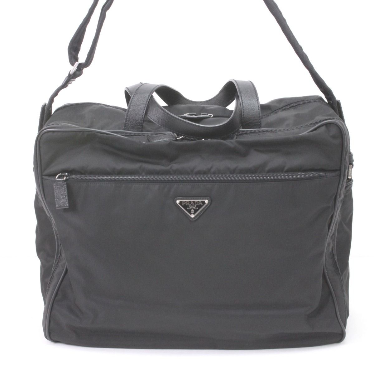 Prada Briefcase Nylon Black — view 2