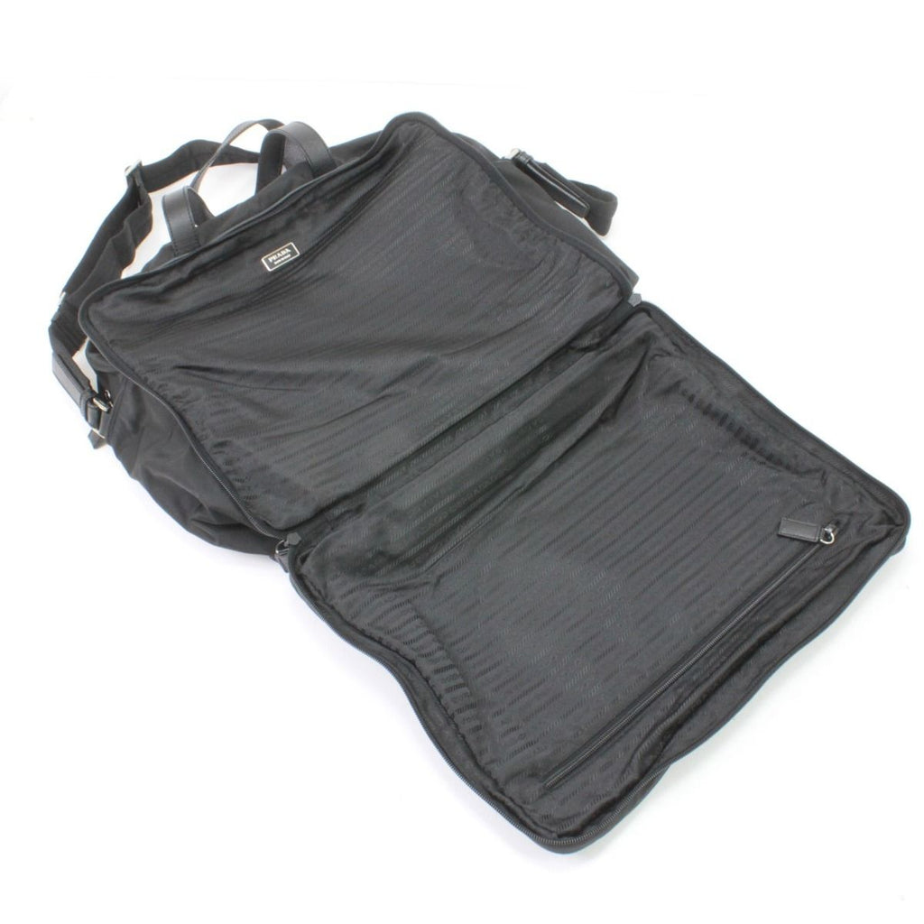 Prada Briefcase Nylon Black — view 9