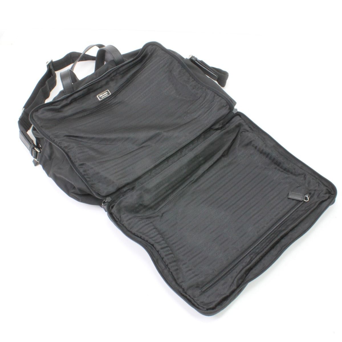 Prada Briefcase Nylon Black — view 9