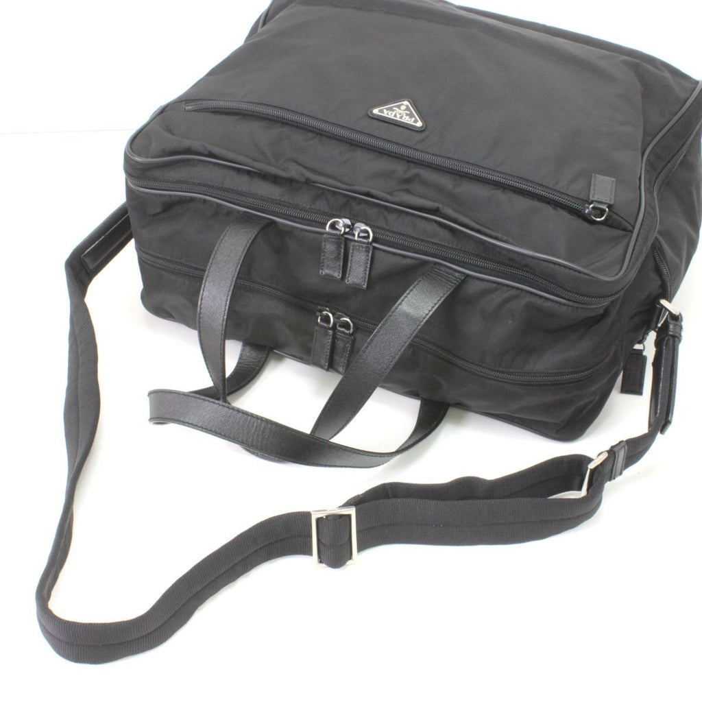 Prada Briefcase Nylon Black — view 4