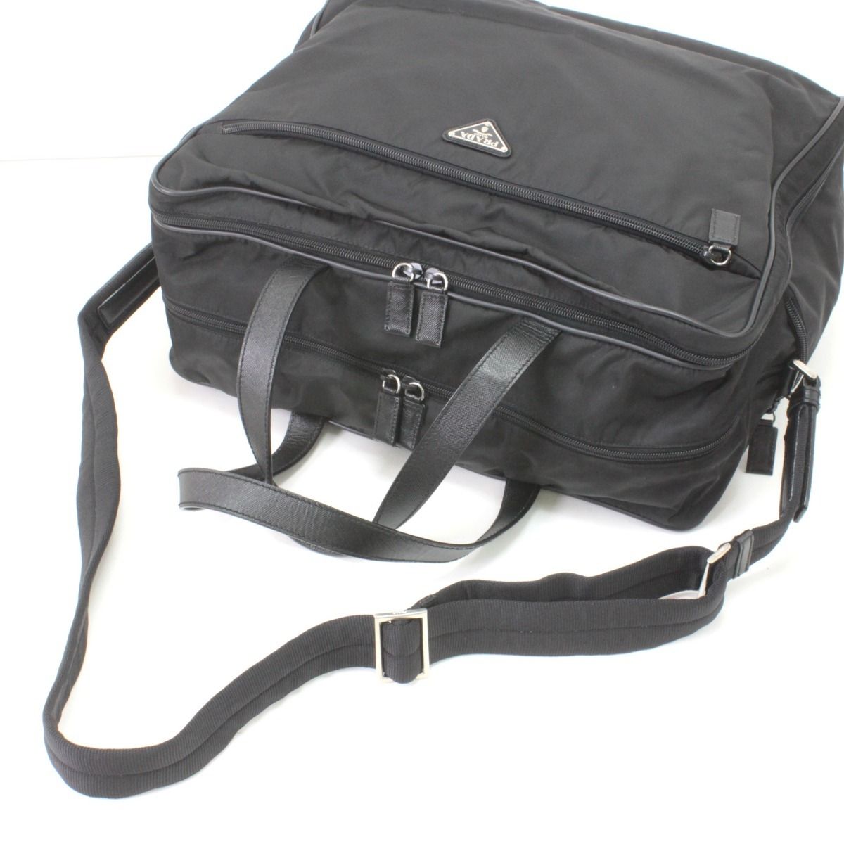 Prada Briefcase Nylon Black — view 4