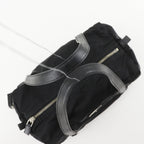 Prada Mini Boston Nylon Black Tote — view 5
