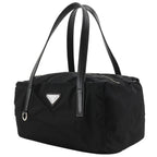 Prada Mini Boston Nylon Black Tote — view 2