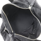 Prada Mini Boston Nylon Black Tote — view 6