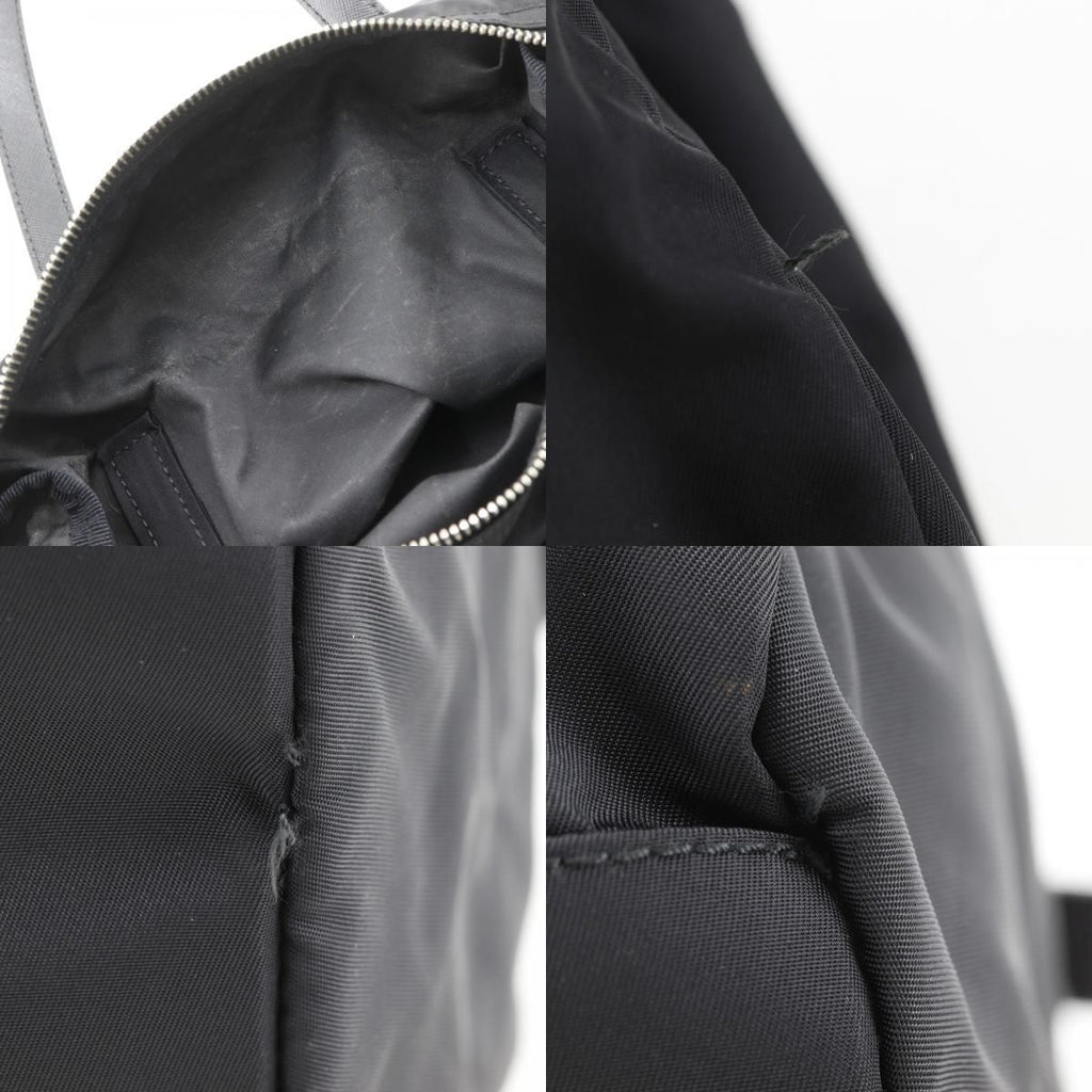 Prada Mini Boston Nylon Black Tote — view 8
