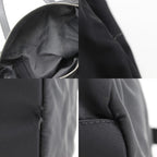 Prada Mini Boston Nylon Black Tote — view 8