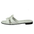 Louis Vuitton Mules 36 LV Isola White Leather