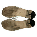Louis Vuitton Mules 36 LV Isola White Leather — view 4
