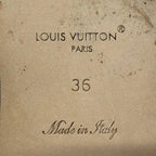 Louis Vuitton Mules 36 LV Isola White Leather — view 6