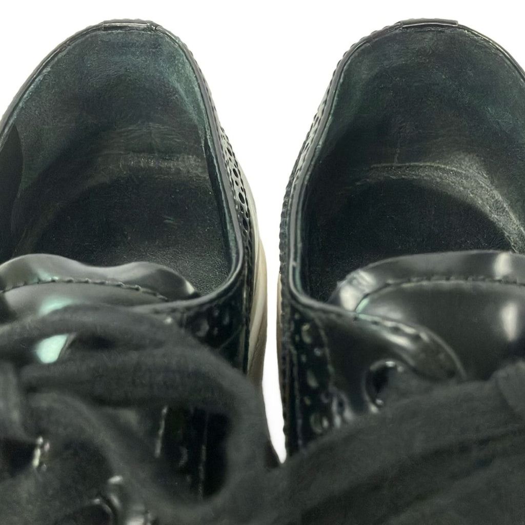 Prada Shoes 35 Black Wingtip Thick Sole Leather — view 8