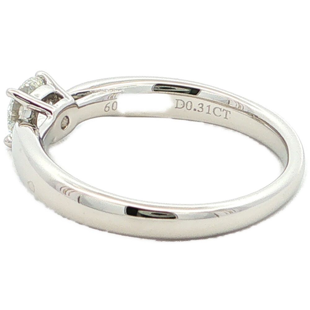 Tiffany & Co Harmony Diamond Ring 46 Platinum — view 3