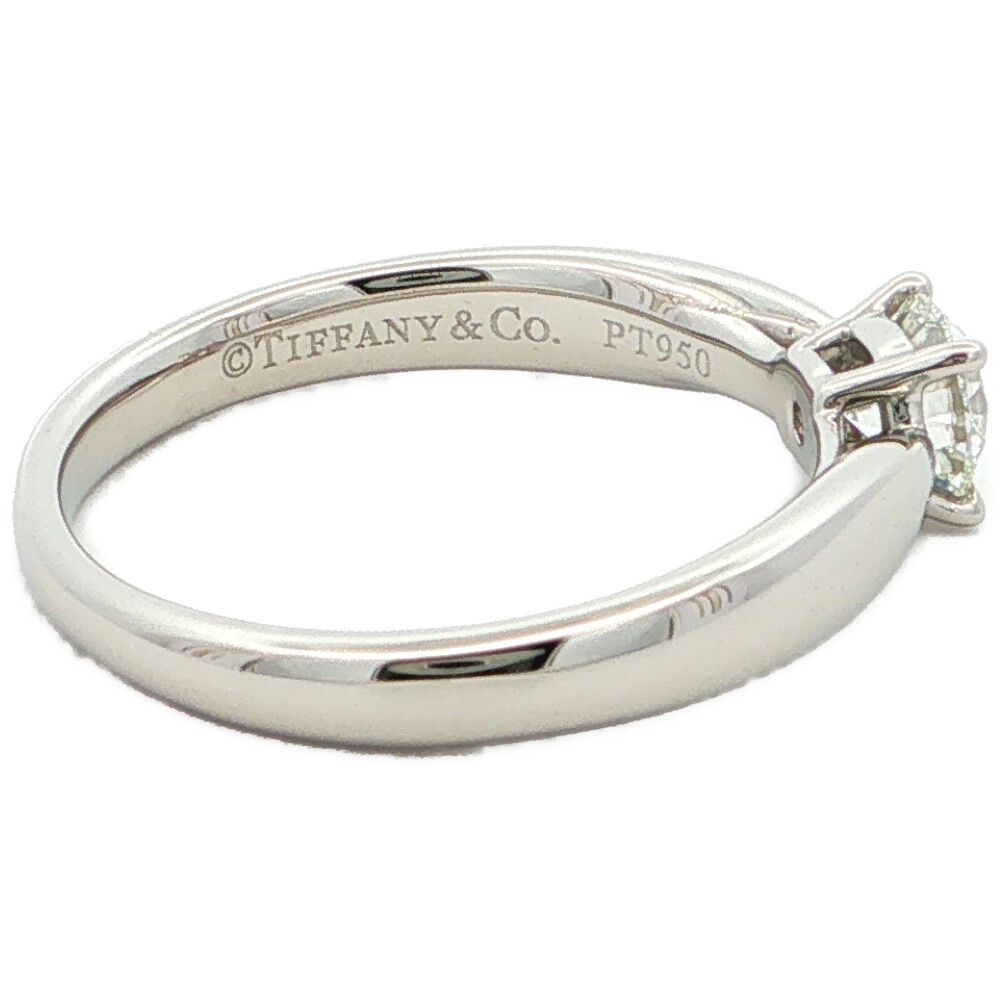 Tiffany & Co Harmony Diamond Ring 46 Platinum — view 4