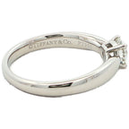 Tiffany & Co Harmony Diamond Ring 46 Platinum — view 4