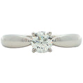 Tiffany & Co Harmony Diamond Ring 46 Platinum