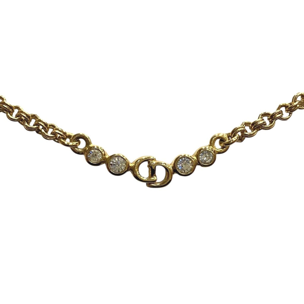 Dior Necklace 43 cm Rhinestone