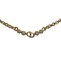 Dior Necklace 43 cm Rhinestone