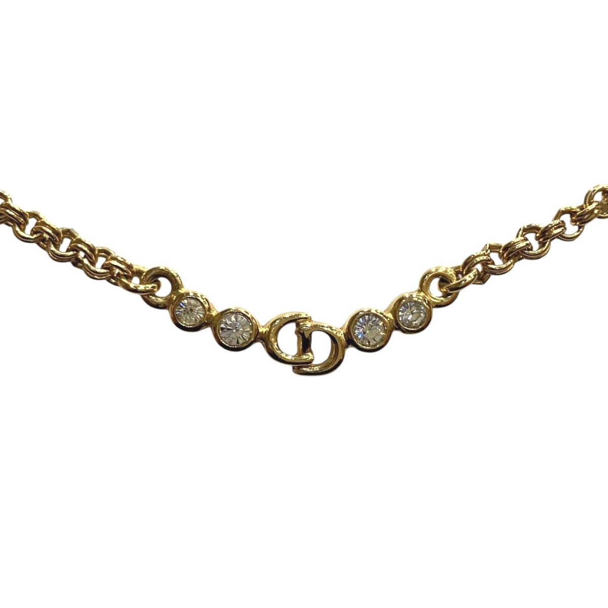 Dior Necklace 43 cm Rhinestone