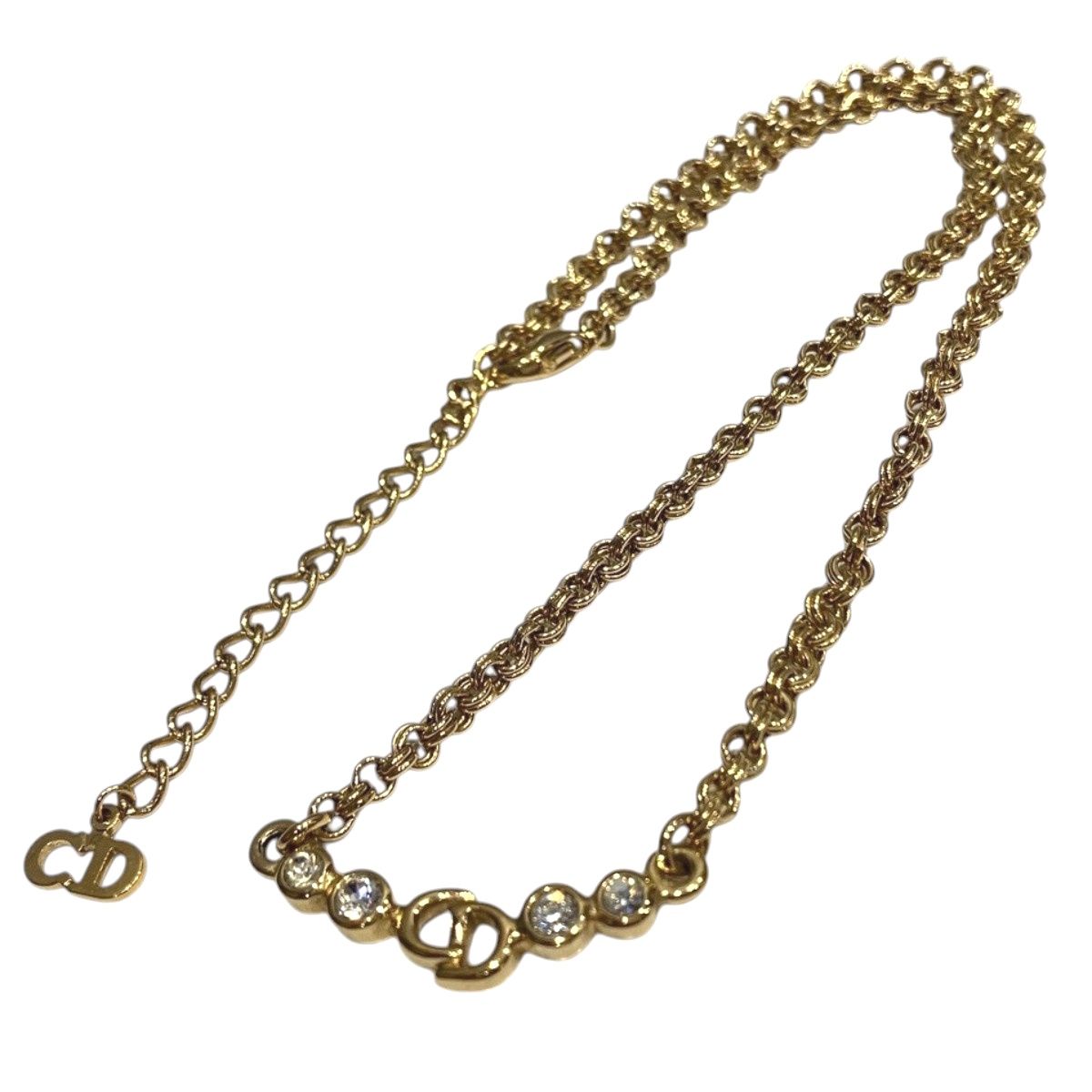 Dior Necklace 43 cm Rhinestone — view 9