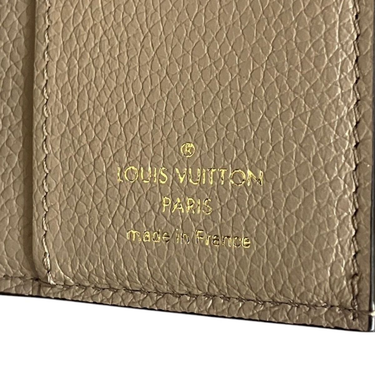 Louis Vuitton Portefeuille Zoe Monogram Empreinte Trifold Wallet Calf Leather — view 4