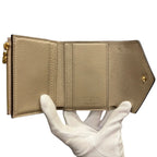 Louis Vuitton Portefeuille Zoe Monogram Empreinte Trifold Wallet Calf Leather — view 3