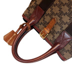 Celine Macadam Tote Canvas Leather — view 7