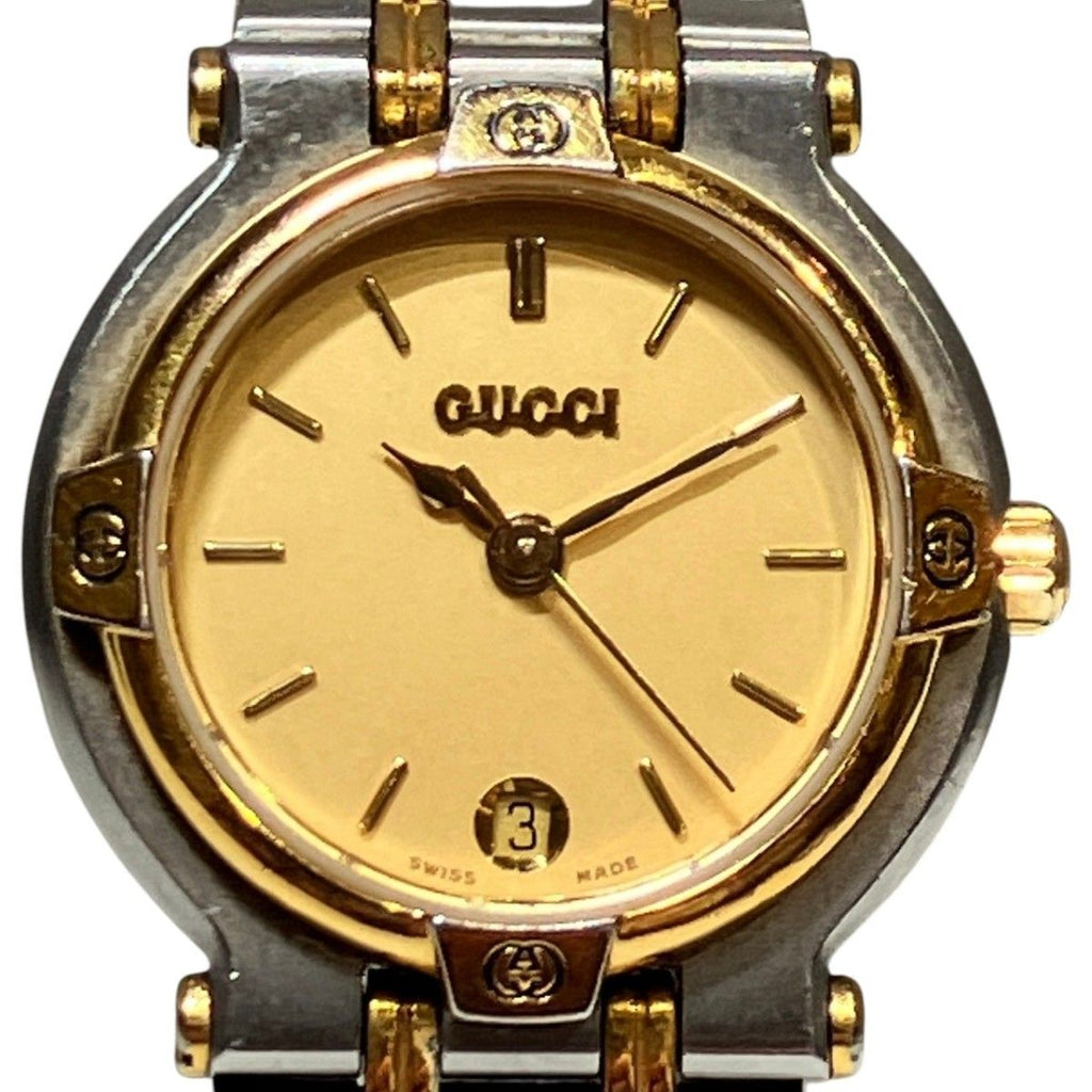 Gucci Watch SS Quartz Ivory Dial