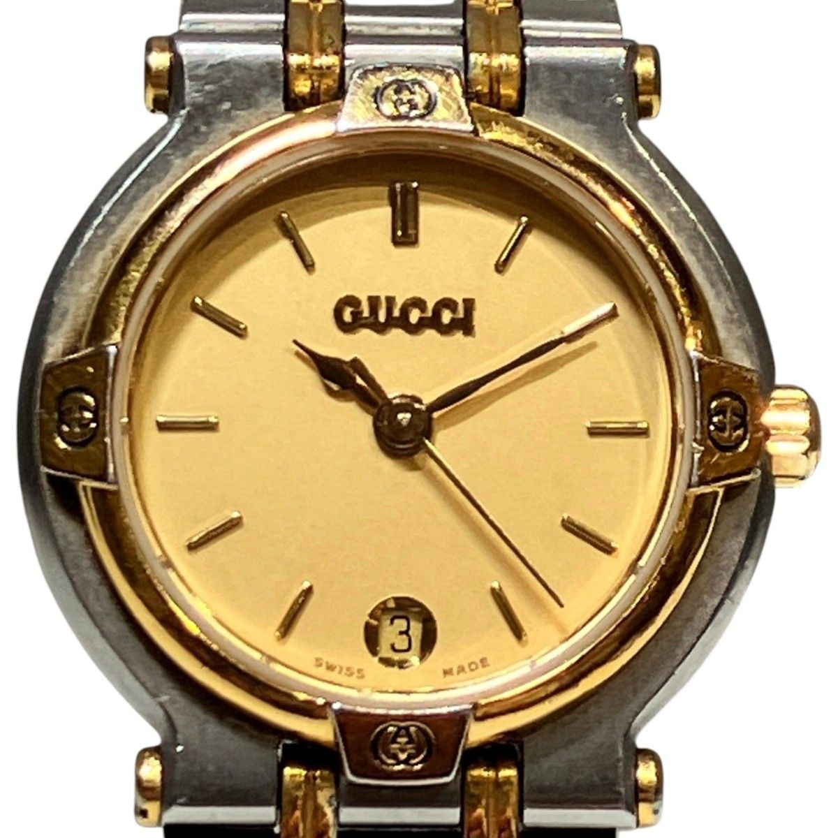 Gucci Watch SS Quartz Ivory Dial