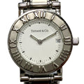 Tiffany & Co Atlas Watch SS Quartz White Dial