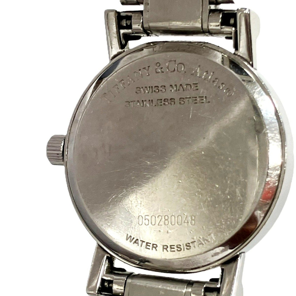 Tiffany & Co Atlas Watch SS Quartz White Dial — view 5