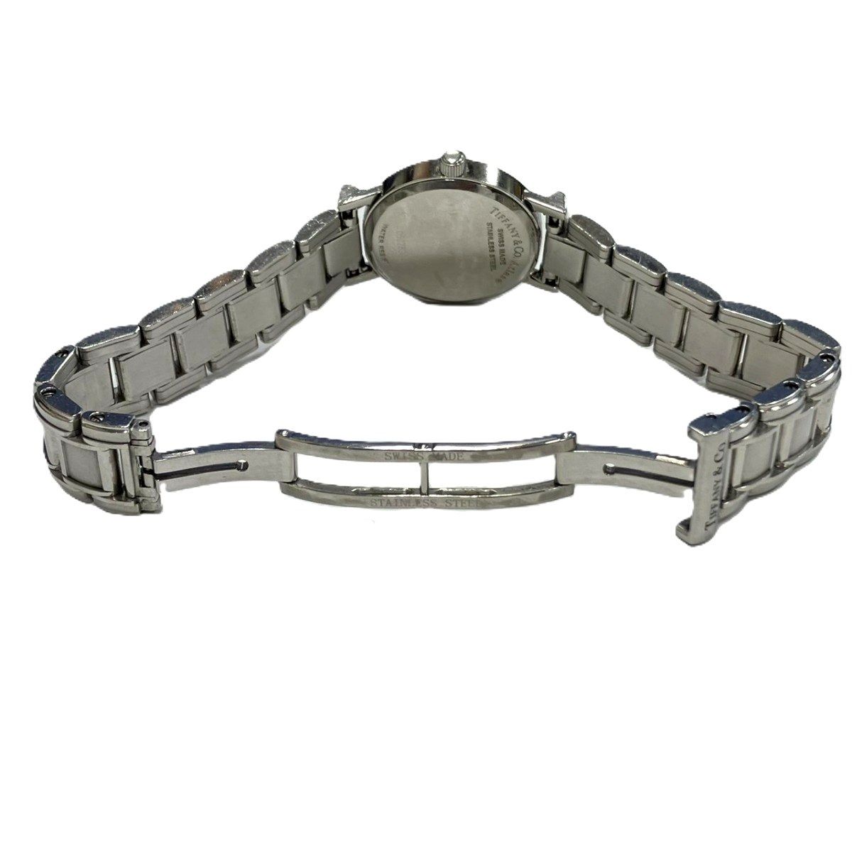 Tiffany & Co Atlas Watch SS Quartz White Dial — view 6