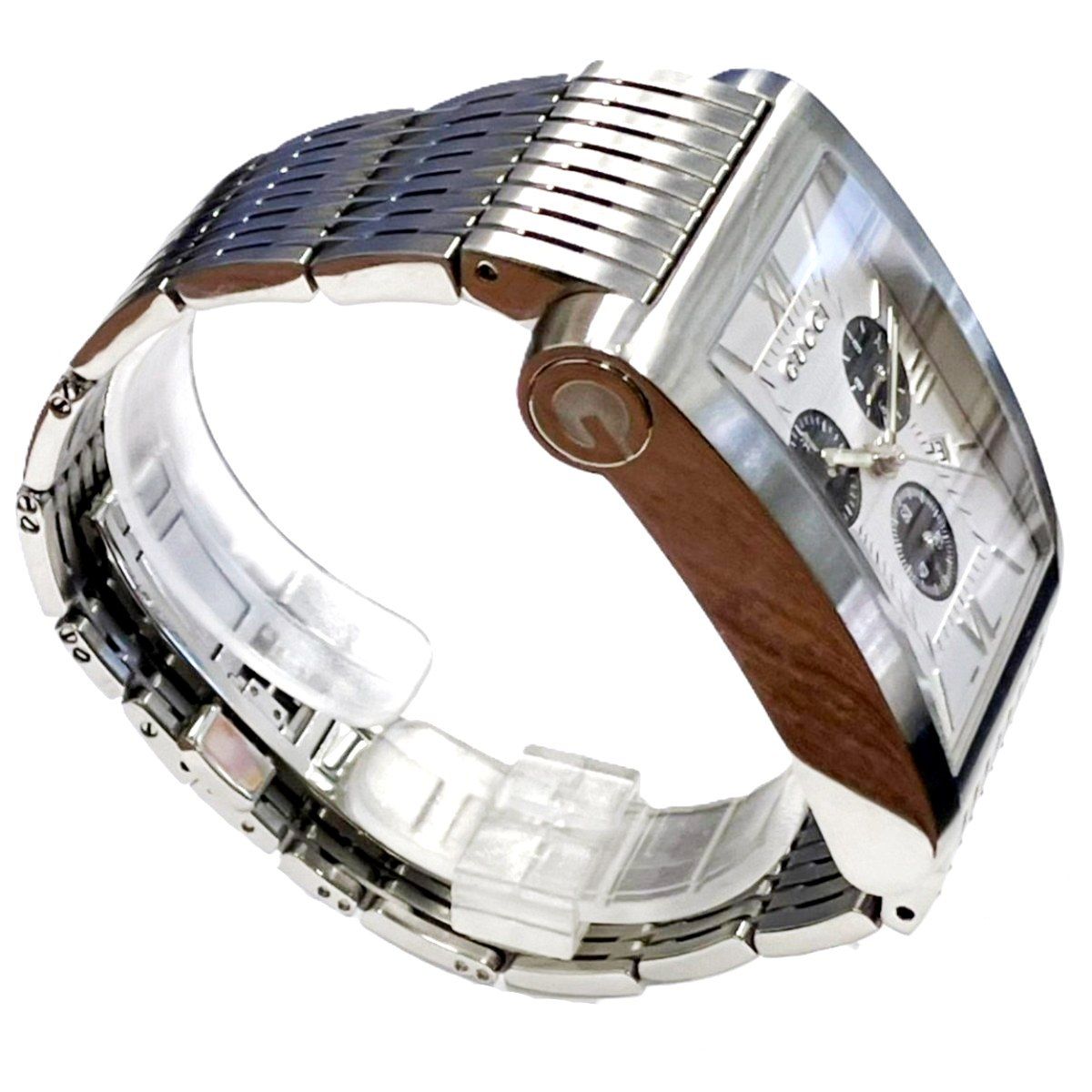 Gucci Metro Watch SS Quartz Silver Dial — view 3
