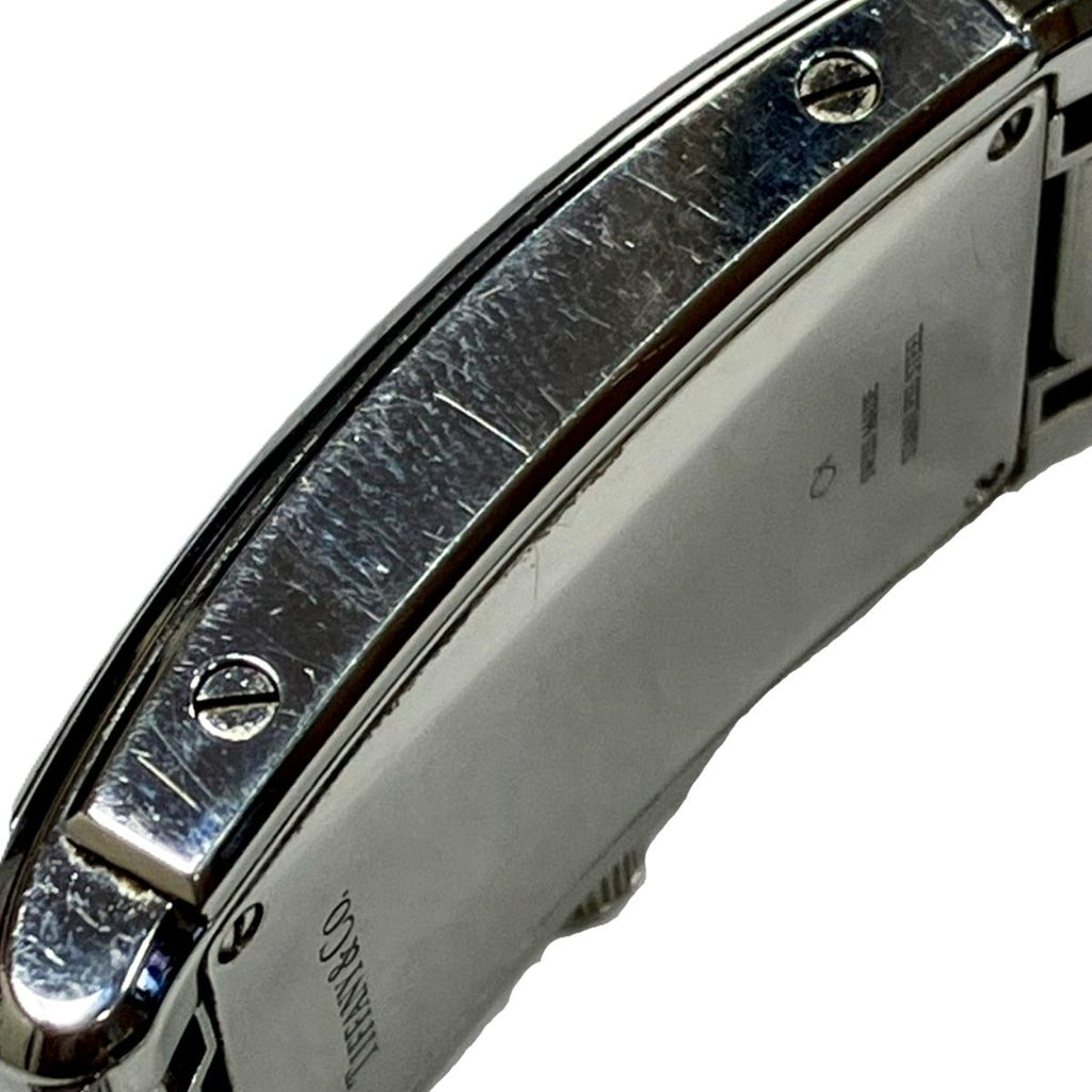 Tiffany & Co Grand Rectangular Watch SS Quartz White Dial — view 8