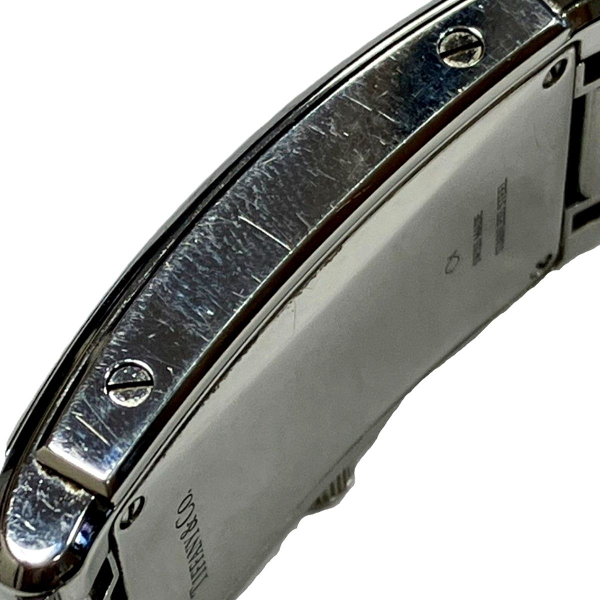 Tiffany & Co Grand Rectangular Watch SS Quartz White Dial — view 8