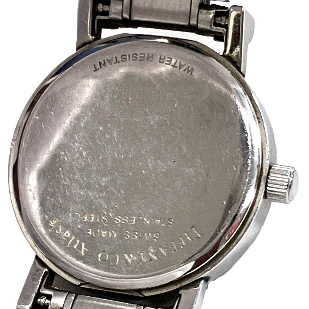 Tiffany & Co Atlas Watch SS Quartz Black Dial — view 5