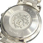 Hermes Clipper Watch SS Quartz Navy Dial — view 5