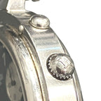 Hermes Clipper Watch SS Quartz Navy Dial — view 9