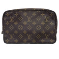 Louis Vuitton Trousse 23 Monogram Pouch Canvas