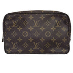 Louis Vuitton Trousse 23 Monogram Pouch Canvas