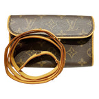Louis Vuitton Pochette Florentine Monogram Shoulder Bag Canvas