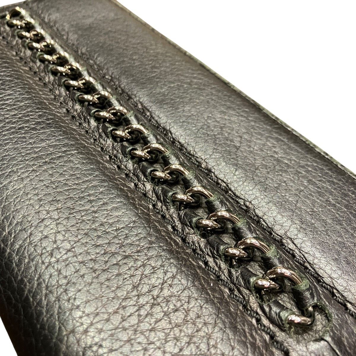 Chanel CC Logo Wallet Leather — view 8
