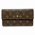 Louis Vuitton Porte Tresor International Monogram Wallet Canvas