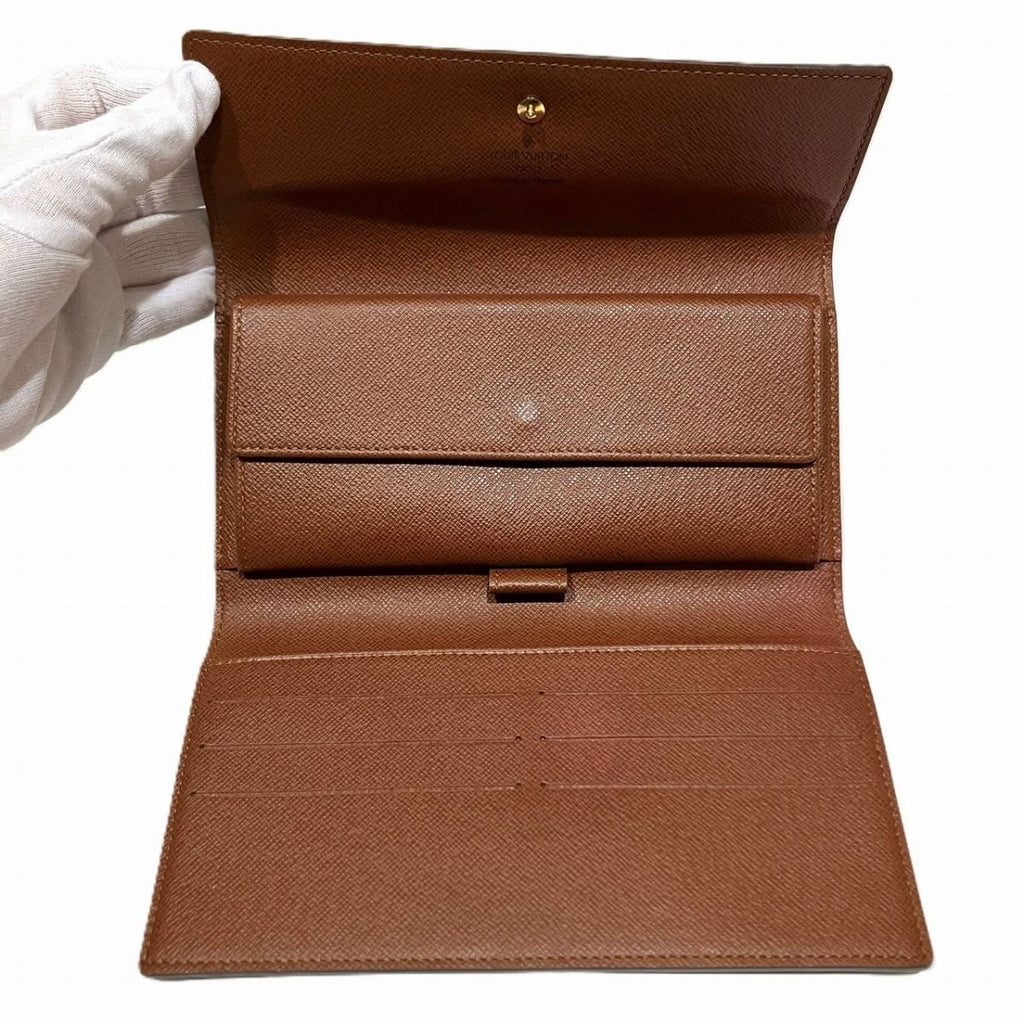 Louis Vuitton Porte Tresor International Monogram Wallet Canvas — view 3