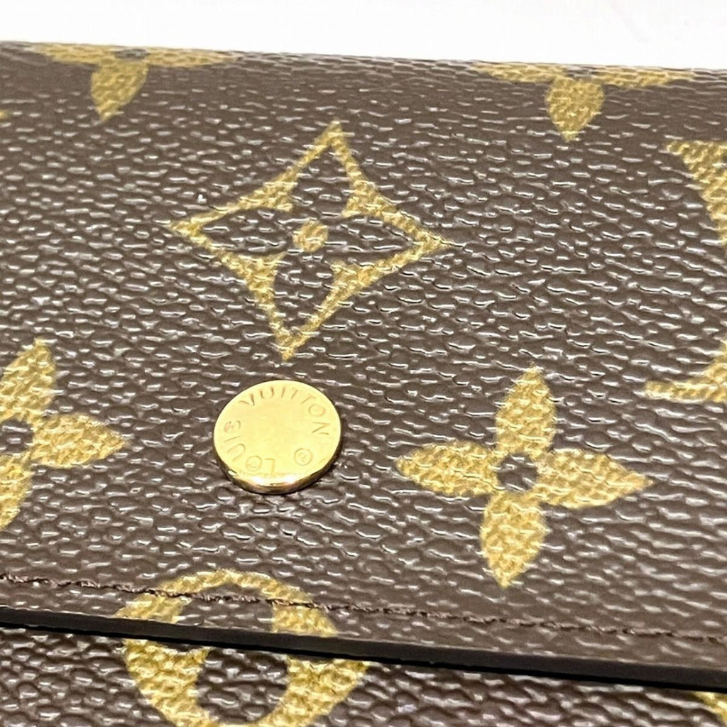 Louis Vuitton Porte Tresor International Monogram Wallet Canvas — view 8