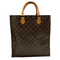 Louis Vuitton Sac Plat Monogram Tote Canvas