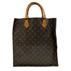 Louis Vuitton Sac Plat Monogram Tote Canvas — view 2