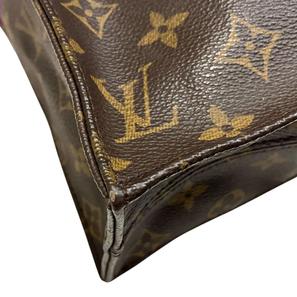 Louis Vuitton Sac Plat Monogram Tote Canvas — view 7