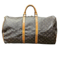 Louis Vuitton Keepall Bandouliere 55 Monogram Boston Bag Canvas