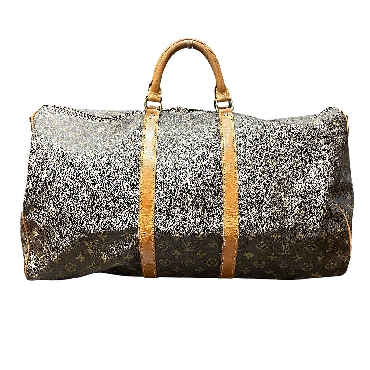 Louis Vuitton Keepall Bandouliere 55 Monogram Boston Bag Canvas — view 2